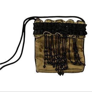 Handcrafted vintage cross body bag